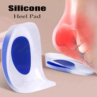 Gel Shoe Insoles for Men Women Heel Spurs Pain Relief Shoe Heel Pad Soft Silicone Foot Heel Cup Inse