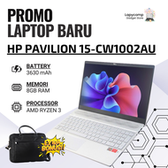 PROMO HP PAVILION 15 GAMING LAPTOP TERBARU PROC AMD RYZEN 3 LAYAR NUMLOCK 15.6" FHD SSD 512GB