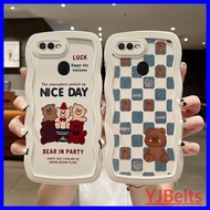 Case Oppo F9 Oppo A12 A7 A5S tpu Big wave silicone couple phone case DBL