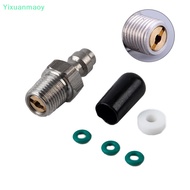  PCP Paintball Pneumatic Quick Coupler 8mm M10x1 Male Plug Adapter Fitg 1/8NPT new