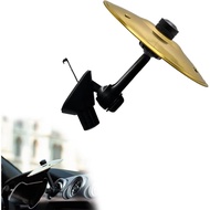 Car Cymbal, Mini Drum Crash Cymbal For Car Vent,Car Cymbal Air Vent,Car Symbol Drum Air Vent (Gold) 