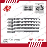 BOSCH Jigsaw Blade T244D For Wood Curved Cutting (5 Pieces)
