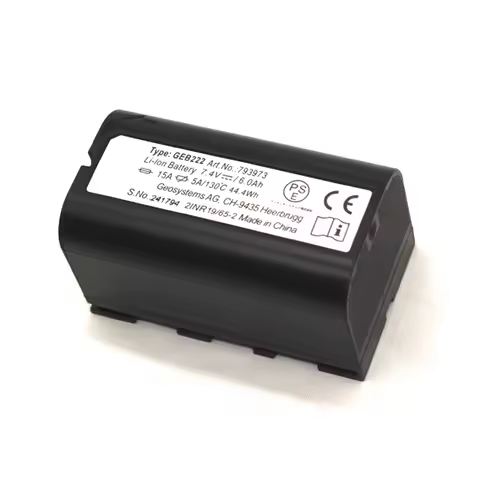 Leic GEB222 Replaceable Li-ion Battery 7.4V 6000mAh for TS02 TS06 TS09 1200 Series Survey Instrument