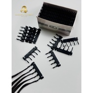 6D Hair Extension Bucle - 40PCS 6D Hair Extension Clips - 2nd Hair Styling Tools