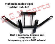 breket visor dudukan visor honda matic beat karbu- beat fi-beat esp-beat street-Bonus baut peninggi
