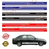 PROTON WIRA SAGA X50 X70 SIDE BODY STICKER SET