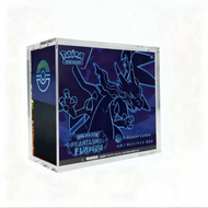 Mega ETB Original Box Acrylic Magnetic Display Dustproof Case for Pokemon TCG Collectible Trading Ca