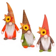 Top Fall Gnomes Plush Thanksgiving Gnomes Swedish Gnomes with Maple Leaf Ornaments