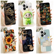 Cover ITEL A70 Case A665L Silicone Luxury Fashion Cool Kawaii Cute Painted Casing ITELA70 ITEL A 70