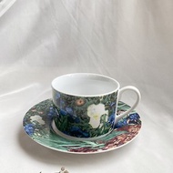 【好日戀物】荷蘭 VAN GOGH古董古件梵谷名畫咖啡杯盤組下午茶