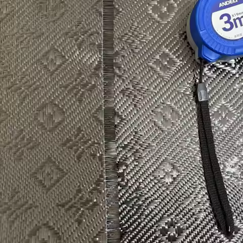 3K 240g real carbon fiber jacquard fabric cloth fabric geometric pattern 1m wide 1m*0.5m/1m*0.3m，a p