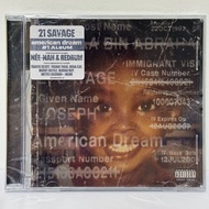 全新21Savage American Dream 专辑CD唱片Aq8.1