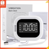 andoer.sg-SIP Vibration Alarm Clock with Dual Alarms  Digital White Noise Machine 10 Soothing Sounds