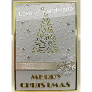 A6 Size Handmade Card Greeting Card Wishes Card Christmas Card