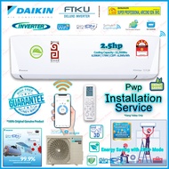 Save4.0 Daikin Deluxe Inverter Aircond FTKU Series FTKU60B V1MF &amp; RKU60BV1M(WiFi) Smart Control 2.5hp R32 Inverter Wall Mounted Air Conditioner ((5 Star Energy Rating)) SAVE 4.0