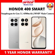 Honor 400 Smart 5G (8/256GB) | Qualcomm Snapdragon 6s Gen 3 | NFC | Brand New With 1 Year Honor Offi