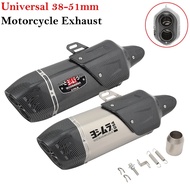 Fengge1รถจักรยานยนต์อเนกประสงค์51มม. ท่อคู่ Yoshimura ท่อเสียดัดแปลงหลบหนี DB ท่อไอเสียนักฆ่าสำหรับ