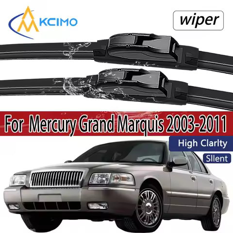 For Mercury Grand Marquis 2003-2011 Front Windshield Wiper Blades 2pcs Windscreen Window Accessories