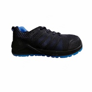 krisbow sepatu pengaman auxo - hitam/biru - 40