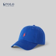 Polo Ralph Lauren หมวกผู้ชาย Cap Hat-Cotton Chino Ball Cap รุ่น MAPOHGS0J420573 สีฟ้า