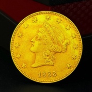 1888 American 20 Dollars Eagle Foreign Gold Coin Foreign Silver Dollar Crafts Collection Readystock1