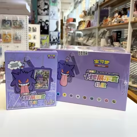 Hot Sale Original Pokém0n Trading Ptcg Card Game Simplified Chinese 8.0 Gengar Cards Exhibit Combina