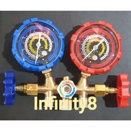 Double Manifold Gauge for Use of Charging