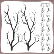 12 Pcs Simulated Fake Branches Decorative Sticks for Vases Deer Antlers Crafts Twig Twigs and