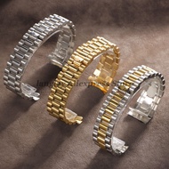 Rolex President Bracelet Watch Chain Rolex 20mm Stainless Steel Curved End