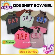 (2Y-12Y)🔥KIDS SHIRT BOY GIRL 🔥 BAJU T SHIRT BUDAK LELAKI PEREMPUAN 1 2 3 4 5 6 7 8 9 10 11 TAHUN BAJU HARIAN