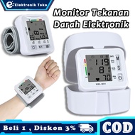 Pengukuran Tekanan Darah Dan Denyut Nadi Yang Cepat / Rumah Otomatis Pengukur Tekanan Darah Pergelangan Tangan Digital / Electronic Blood Pressure Monitor / Alat Tensi Darah Digital Otomatis / Alat Pengukur Tensi Darah Digital / Alat Tes Jantung Digital