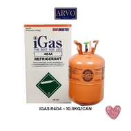 REFRIGERANT GAS R404A (10.9KG/CAN) BRAND iGAS (GAS COMMONLY FOR REFRIGERATION UNIT)