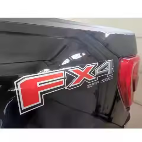 2x Car Stickers for FX4 OFF ROAD F150 Bedside F Truck Super Duty F250 F350 F450 Pickup Decoration De
