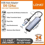 LDNIO DS-124UC HUB ADAPTER a+C 4 IN 1