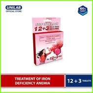 ✒ ♟ ◲ Hemarate FA 12+3 Self Care Pack (Treatment Of Iron-Deficiency Anemia)