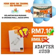 WUW ADAPTER / CHARGER 2USB 2.4A