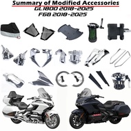 F6B Motorcycle Chrome Fairing  For HONDA Goldwing GL1800/F6B 2018-2025 ABS Plastic Chrome Modified P