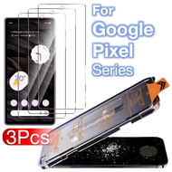 3Pcs For Google Pixel 10 9 9a Pro XL 8A 8 7 7a 6a 5G 9H Hardness Tempered Glass Screen Protector, Su