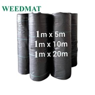 Weed Mat Weedmat Weed Control Mat  (1M X 5M / 1M X 10M / 1M X 20M) Penutup Tanah Bumi