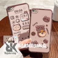 Softcase REDMI 6A 6 5A 4A NOTE 6 5 5PRO 5A 5A Cute Brown Bear CasePrime - Beautiful Case - Bear Case