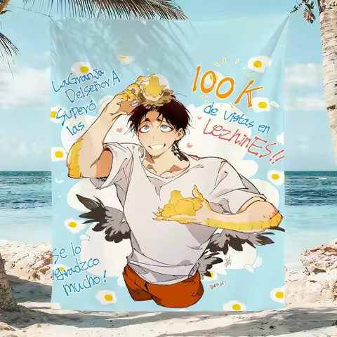 M-Mr A's Farm Manhwa AK flag For Outdoor Picnic Home Camping Party Dorm Hanging Banner