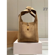 YSL Suede Hobo Bag - Retro Style Shoulder Bag