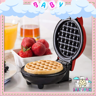 Kids Family Breakfast Machine Electric Mini Waffle Machine Childrens Cookies Cake Oven Pan Wafer Des