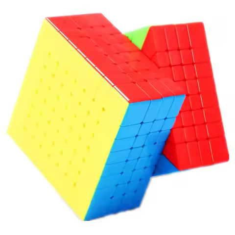 Moyu Meilong 8x8 Magic Speed Cube Stickerless Professional Fidget Toys Meilong 8 8X8 Cubo Magico Puz
