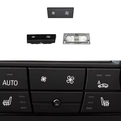 64119320348 Wind Air Volume AC Fan Button Switch For BMW 3 Series E90 E92 E93 E87 X1 E84 X3 F25 318i