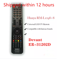 Devant ER-31202D 40CB520 32DL543 HUAYU RM-L1098+8 For PANSONIC SAMSUNG HTACHI SHARP Universal LCD TV Remote Controls devant remote control smart tv