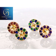 Dasmitha circle design nose pin 7mm nose pin