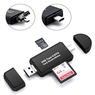 XZT Card Reader OTG 4in1 USB 2.0 Micro Type C OTG SD Card MicroSD - YC320