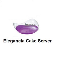 Tupperware Elegancia Cake Server - 1pc