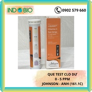 [Genuine] Chlorine TEST Residual 161.1C 0-5 PPM JOHNSON-Uk [With COA]